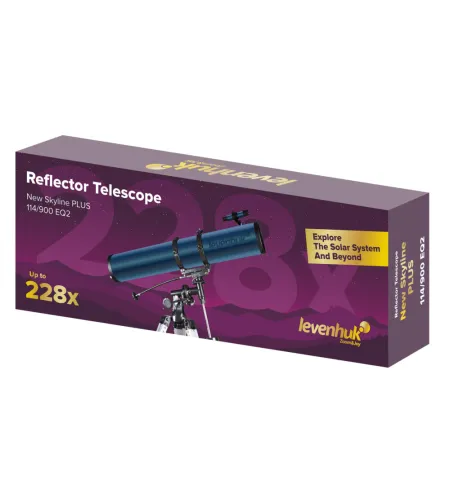Levenhuk New Skyline PLUS 114/900 EQ2 Telescope