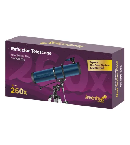 Levenhuk New Skyline PLUS 130/900 EQ2 Telescope