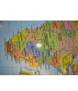 Globe ZACHEM 250 mm political (RU)