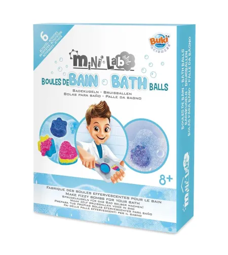 Experiment kit, Bath Balls, Buki Mini Lab