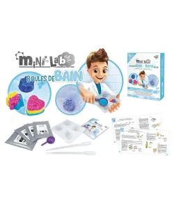 Experiment kit, Bath Balls, Buki Mini Lab