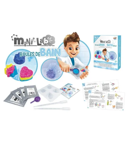 Experiment kit, Bath Balls, Buki Mini Lab