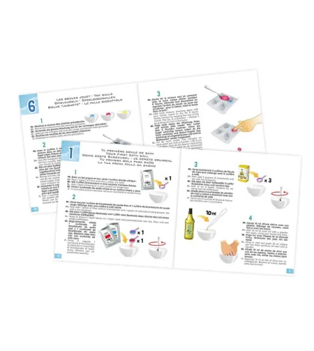 Experiment kit, Bath Balls, Buki Mini Lab