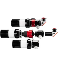 LUNT LS60MT/B600FT Многоцелевой телескоп ED для наблюдения за Солнцем и ночным небом