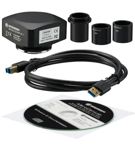 BRESSER MikroCamII 9MP 4K 1'' Microscope Camera