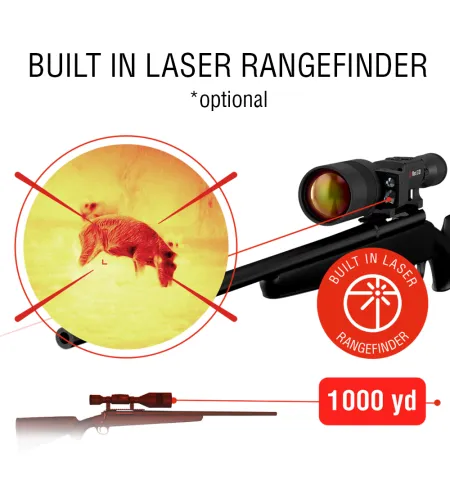 Тепловизионный прицел Mars 5 XD EVO LRF 1280 3-30x 12 Smart HD ATN