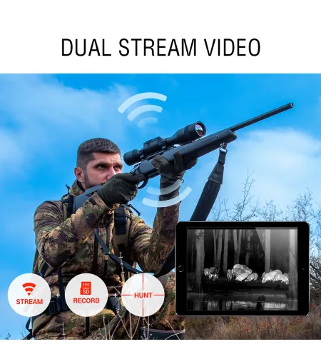 Тепловизионный прицел Mars 5 XD EVO LRF 1280 3-30x 12 Smart HD ATN