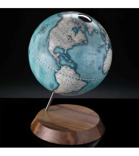 Desk globe Zoffoli with integrated wireless charging Bridge