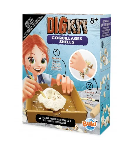 Uurimiskomplekt - käevõru, Buki Dig Kit Shells