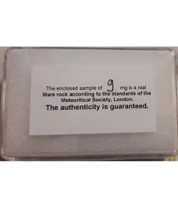 Sonstige настоящий марсианский метеорит NWA 6162
