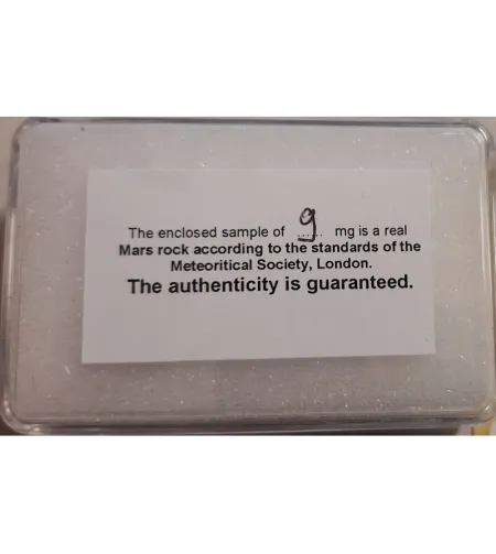 Sonstige tõeline Marsi meteoriit NWA 6162