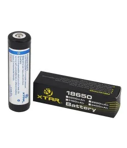 Xtar 18650 2600mAh 10A 3.6V Li-Ion battery with PCB protection