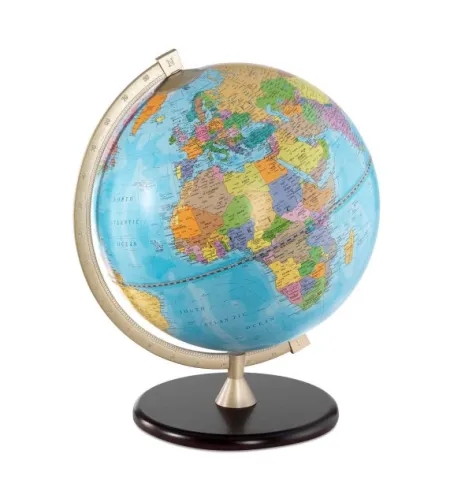 Educational desk globe James Cook