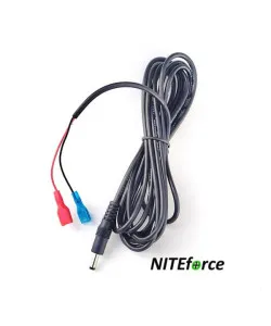 Кабель аккумулятора длиной 3 м для внешнего источника питания 6 В/12 NITEforce
