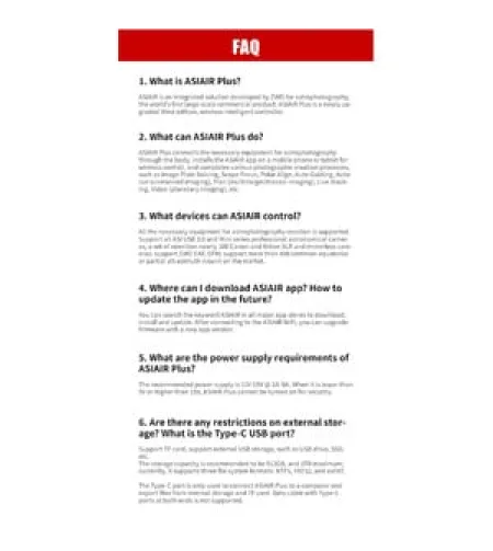 ZWO ASIAIR PLUS Astrophotography-Computer