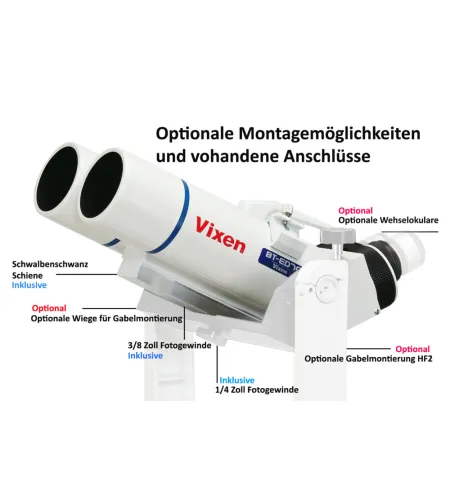 Vixen BT-81S-A astronoomia binokkel