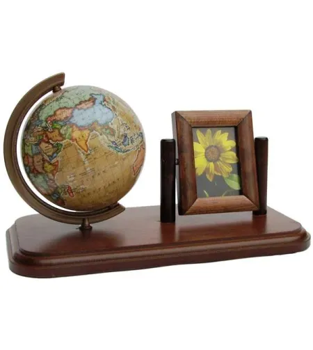 ZACHEM Globe 10 cm koos pildiraamiga