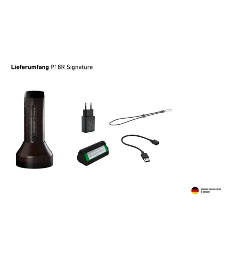 LED LENSER Torch P18R Signature