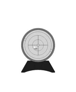 ASToptics UNIVERSAL SOLAR FINDER (FOR FINDER-SHOE)