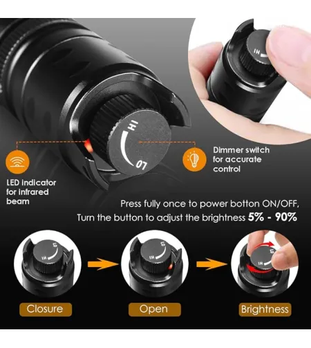 Infrared  Flashligh IR 940nm  Vcsel