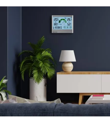Ventilatsioonisoovitusega termohügromeeter BRESSER VentAir H