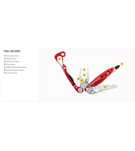 ИНСТРУМЕНТ LEATHERMAN SKELETOOL RX