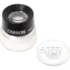 Carson Lumi 10x Magnifier with Removable Measuring Scale