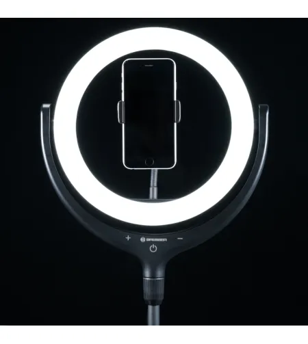 BRESSER BR-RL 10B LED Ringlight with stand and USB connection
