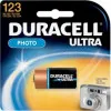 Duracell Ultra Photo 123 DL123A/CR123A EL123A 3V Lithium