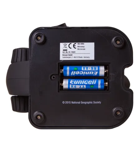 Microscope NATIONAL GEOGRAPHIC 40-640X with experiment kit and smartphone adaptor