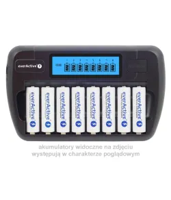 EverActive NC-800 8-cell Ni-MH Battery Charger
