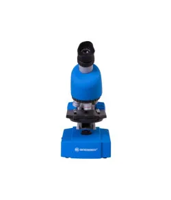 Microscope, Bresser Juniors 40x-640x BLUE with experiment kit, with phone adaptor