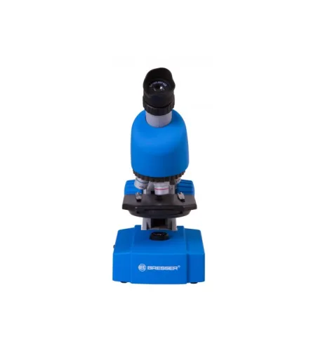 Microscope, Bresser Juniors 40x-640x BLUE with experiment kit, with phone adaptor
