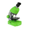Mikroskoop Bresser Junior 40-640x, Roheline koos eksperimendi komplektiga, telefoniadapter