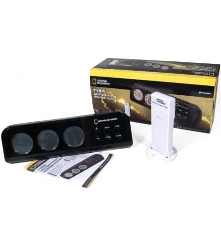 Bresser National Geographic Meteo Station, 3 screens