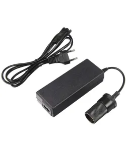 Omegon universal power supply with 12V/6A cigarette lighter socket