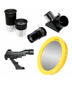 Телескоп Bresser Quasar  80/900 >160x с адаптером для смартфона и солнцезащитным фильтром