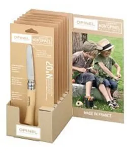 KNIFE OPINEL BLISTER ROUND ENDED NR 7