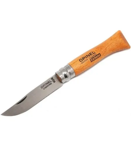 KNIFE OPINEL BLISTER CARBON NR 6