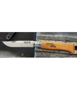 KNIFE OPINEL CLASSIC NR 8 CARBON GIFT BOX