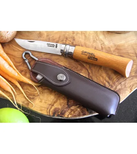 KNIFE OPINEL CLASSIC NR 8 CARBON GIFT BOX