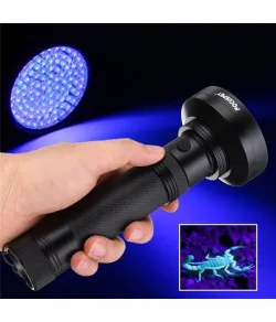 Blacklight Flashlight UV 100 LED