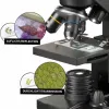 Microscope NATIONAL GEOGRAPHIC 40X-1280X with experimental kit and smartphone adapter