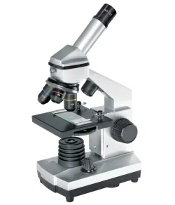 Microscope Bresser Junior Biolux CA 40X-1024X with experimental kit and smartphone adapter