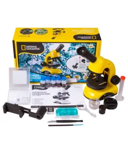 Mikroskoobikomplekt üliõpilastele National Geographic Biolux 40x-800x