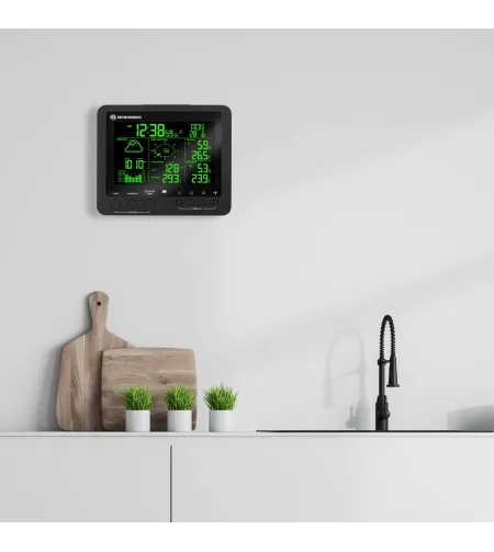 Professionaalne ilmakeskuse Bresser 5-in-256 värviline ekraan