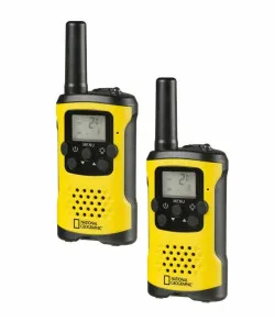 Walkie Talkie 2-osaline komplekt National Geographic FM suure vahemiku kuni 6 km ja käed-v