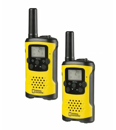 Walkie Talkie 2-osaline komplekt National Geographic FM suure vahemiku kuni 6 km ja käed-v