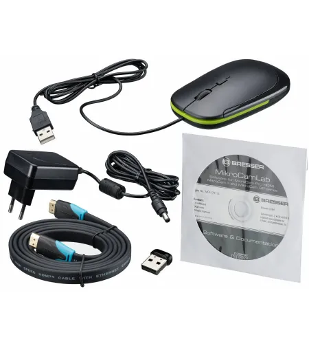 Mikroskoobi kaamera Bresser MikroCam PRO HDMI autofookus