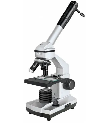 Mikroskoop BRESSER JUNIOR 40X-1024X okulaari kaamera ja katsekomplektiga